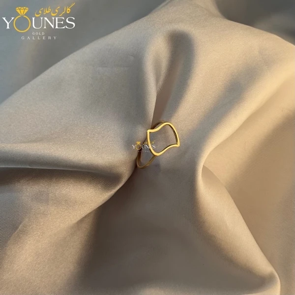 انگشتر طلا هندسی